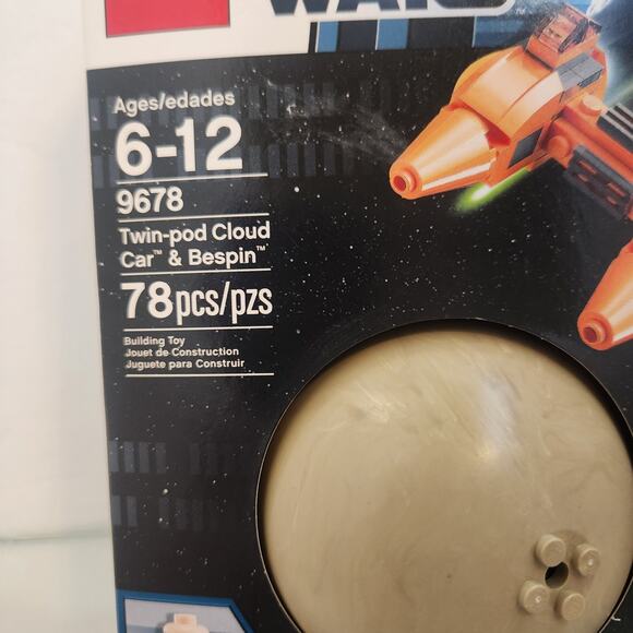 Star Wars/Lego Series 2 Twin pod cloud car #9678 NIP - Picture 2 of 5